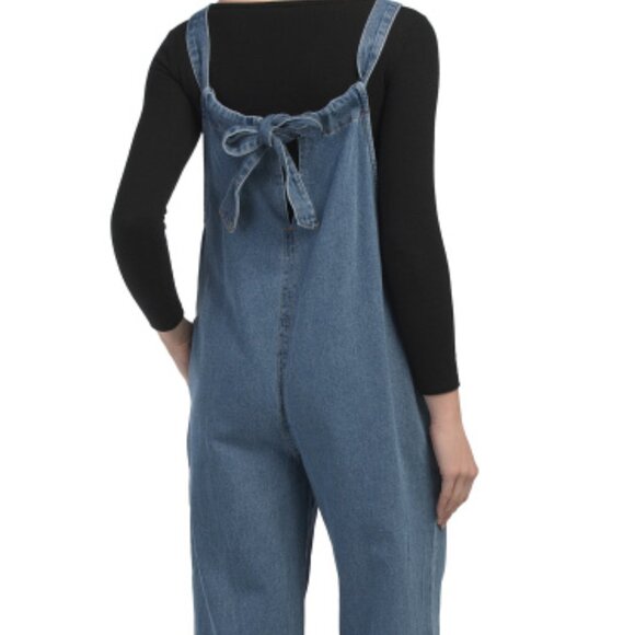 NEW SUNDAY EDITION Denim Oversized Jumpsuit in denim for women 1125 2t7 - Picture 4 of 4